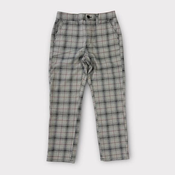 American Eagle Outfitters Pants - American Eagle Super Hi-Rise Plaid Skinny Trouser Size 4 Regular